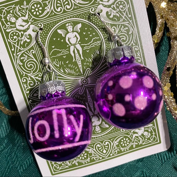 🎄New Christmas Bulb Earrings & Necklace Set - Picture 5 of 10